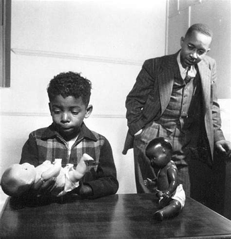 Kenneth and Mamie Clark Doll .